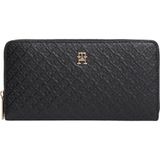 Tommy Hilfiger Bayan Cüzdanı Icon Mono Fermuarlı, siyah (Black), Einheitsgröße