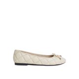 Tommy Hilfiger Bej Kadın Babet TH CHARM QUILTED BALLERINA
