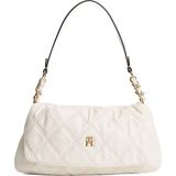 Tommy Hilfiger Bej Kadın Omuz Çantası Th Femınıne Shoulder Bag - Ekru