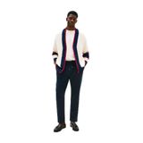 Tommy Hilfiger Beli Bağcıklı Pileli Konforlu Pantolon - Lacivert, 33-32, MW0MW39705, Desert Sky, Erkek