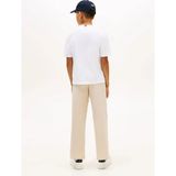 Tommy Hilfiger Beyaz Erkek Çocuk Baskılı T-Shirt KB0KB102670K4 - 8 Yaş