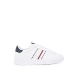 Tommy Hilfiger Beyaz Erkek Deri Sneaker MODERN CUPSOLE STRIPES LTH