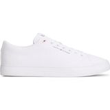 Tommy Hilfiger Beyaz Erkek Sneaker Harlem Core II Cvs Düz Tabanlı Rahat Ayakkabı
