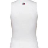 Tommy Hilfiger Beyaz Kadın Desenli Atlet Th x Cf1 Logo Tank Top