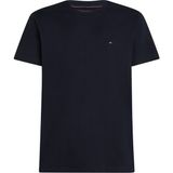 Tommy Hilfiger Bisiklet Yaka Mavi Erkek T-Shirt MW0MW37267DW5 - XL