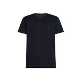 Tommy Hilfiger Bisiklet Yaka Mavi Erkek T-Shirt MW0MW37267DW5