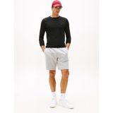 Tommy Hilfiger Bisiklet Yaka Siyah Erkek T-Shirt MW0MW40401BDS_PERFORMANCE Ls Tee - XL