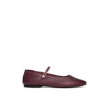 Tommy Hilfiger Bordo Kadın Deri Babet FW0FW09152H04