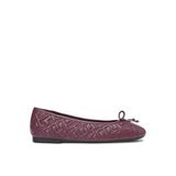 Tommy Hilfiger Bordo Kadın Deri Babet