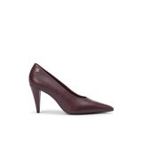 Tommy Hilfiger Bordo Kadın Deri Topuklu Ayakkabı FW0FW08960XI8