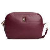 Tommy Hilfiger Bordo Omuz Çantası, Standart, AW0AW17702VLP, Deep Rouge, Kadın, Tek Beden