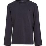 Tommy Hilfiger boys basic cn knit l/s Erkek Çocuk T-shirt sky captain 6