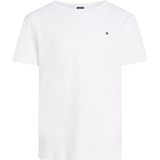 Tommy Hilfiger boys basic cn knit s/s Erkek Çocuk T-shirt bright white 74