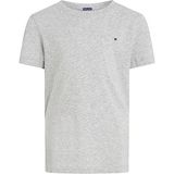 Tommy Hilfiger boys basic cn knit s/s Erkek Çocuk T-shirt grey heather 10