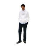Tommy Hilfiger BRAND LOVE HILFIGER HOODIE Sweatshirt, 3XL, MW0MW40534, Beyaz, erkek