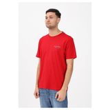 Tommy Hilfiger BRAND LOVE SMALL HILFIGER TEE Erkek Kırmızı T-Shirt - MW0MW41456