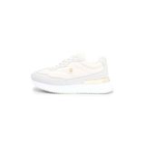 Tommy Hilfiger chic fashion runner Kadın Spor Ayakkabı soft cream/grey whisper 36