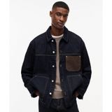 Tommy Hilfiger Chore Jacket Erkek Lacivert Ceket - DM0DM22419-1BK