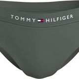 Tommy Hilfiger Classic Bikini (Ext Sizes) Kadın Mayo, Yeşil, Xs
