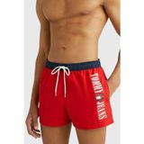 Tommy Hilfiger Classic Men's Swimming Slim Shorts Erkek Deniz Şortu Kırmızı