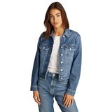 Tommy Hilfiger classic trucker jacket ai6136 Kadın Ceket Denim Medium S