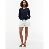 Tommy Hilfiger Co Jersey Stıtch C-Nk Ls Cardı Kadın Mavi Kazak - WW0WW42370