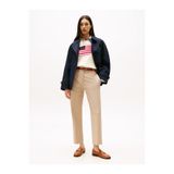 Tommy Hilfiger CO SLIM STRAIGHT CHINO Kadın Bej Pantolon - WW0WW40504