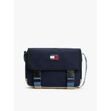 Tommy Hilfiger Çok Koyu Lacivert Postacı Çantası, Standart, AM0AM13326, Mavi, Erkek