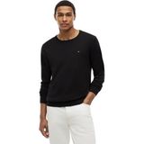 Tommy Hilfiger core essential cotton crew neck Erkek Kazak black L