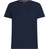 Tommy Hilfiger Core Stretch Slim C-Neck Erkek Tişört10 - XXL - Mavi