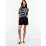 Tommy Hilfiger Cotton Jersey Fıne C-Nk Ss Swt Kadın Mavi Kazak - WW0WW49705