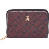 Tommy Hilfiger Cüzdan TH ICON COMP ZA MONO PRINT Mavi, Medium, AW0AW17736, Blue, kadın