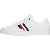 Tommy Hilfiger Deri Günlük Ayakkabı ICON COURT STRIPES, 43, 5003297624, Beyaz, Erkek