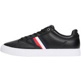 Tommy Hilfiger Deri Günlük Ayakkabı ICON COURT STRIPES, 44, 5003297623, Siyah, Erkek