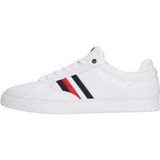 Tommy Hilfiger Deri Günlük Ayakkabı ICON COURT STRIPES, 44, 5003297624, Beyaz, Erkek