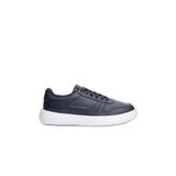 Tommy Hilfiger Deri Logolu Sneaker Ayakkabı Erkek AYAKKABI FM0FM05529 BDS
