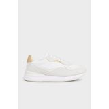 Tommy Hilfiger Deri Sneaker Ayakkabı Bayan Ayakkabı FW0FW07816 Ybs - Beyaz
