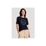 Tommy Hilfiger Desen Baskılı Kadın T-Shirt