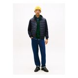 Tommy Hilfiger Dik Yaka Mavi Erkek Sweatshırt MW0MW41329DW5_MIX MEDIA ESS RWB STA