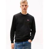 Tommy Hilfiger DM0DM20660 TJM Reg Badge Crew Ext Siyah Erkek Sweatshirt