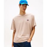 Tommy Hilfiger DM0DM21975-AFE Pembe 90S New Classics Short-Sleeve Tee Erkek T-Shirt