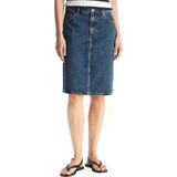 Tommy Hilfiger Dnm Dee Straıght Knee Rw Skırt Kadın Mavi Etek - Ww0ww45666