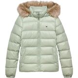 Tommy Hilfiger DW0DW18312 M1C Yeşil3 Kapüşonlu Kadın Montu