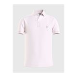 Tommy Hilfiger Erkek 1Pembe Polo Yaka T-Shirt MW0MW17771 TOG