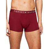 Tommy Hilfiger Erkek 3'lü Boxer Trunk - Kırmızı - Beyaz - XL