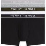 Tommy Hilfiger Erkek 3'lü Paket Boxer Şort, Göbekli İç Giyim, L
