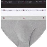 Tommy Hilfiger Erkek 3'lü paket külot külot iç çamaşırı, Kırmızı (Mid Hthr/ Blck/ Th Wht) Legacy, L