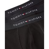 TOMMY HILFIGER Erkek 3P BOXER BRIEF DTM Boxer Black/Black/Black S