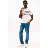Tommy Hilfiger Erkek Americana Renk Bloklu Sarı T-Shirt MW0MW39845Z00