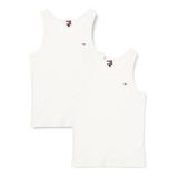 Tommy Hilfiger Erkek Beyaz Atlet DM0DM20769 0XR, Beyaz, 5XL